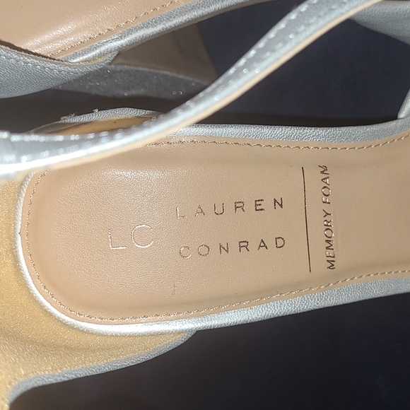 New LC Lauren Conrad "Carmelized" platform heels sizes8.5 and 9 - Picture 3 of 13